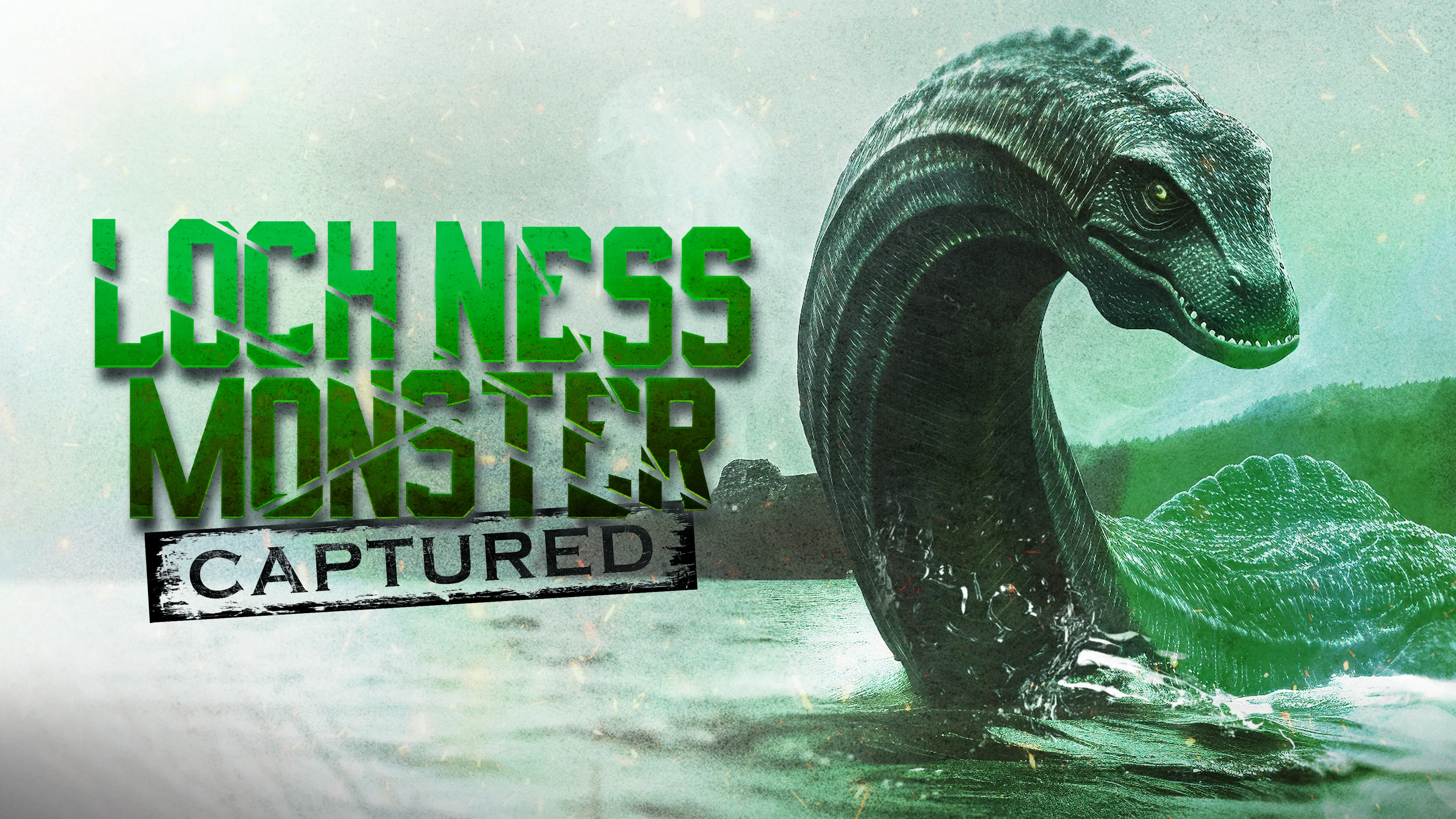 Loch Ness Monster Captured poster